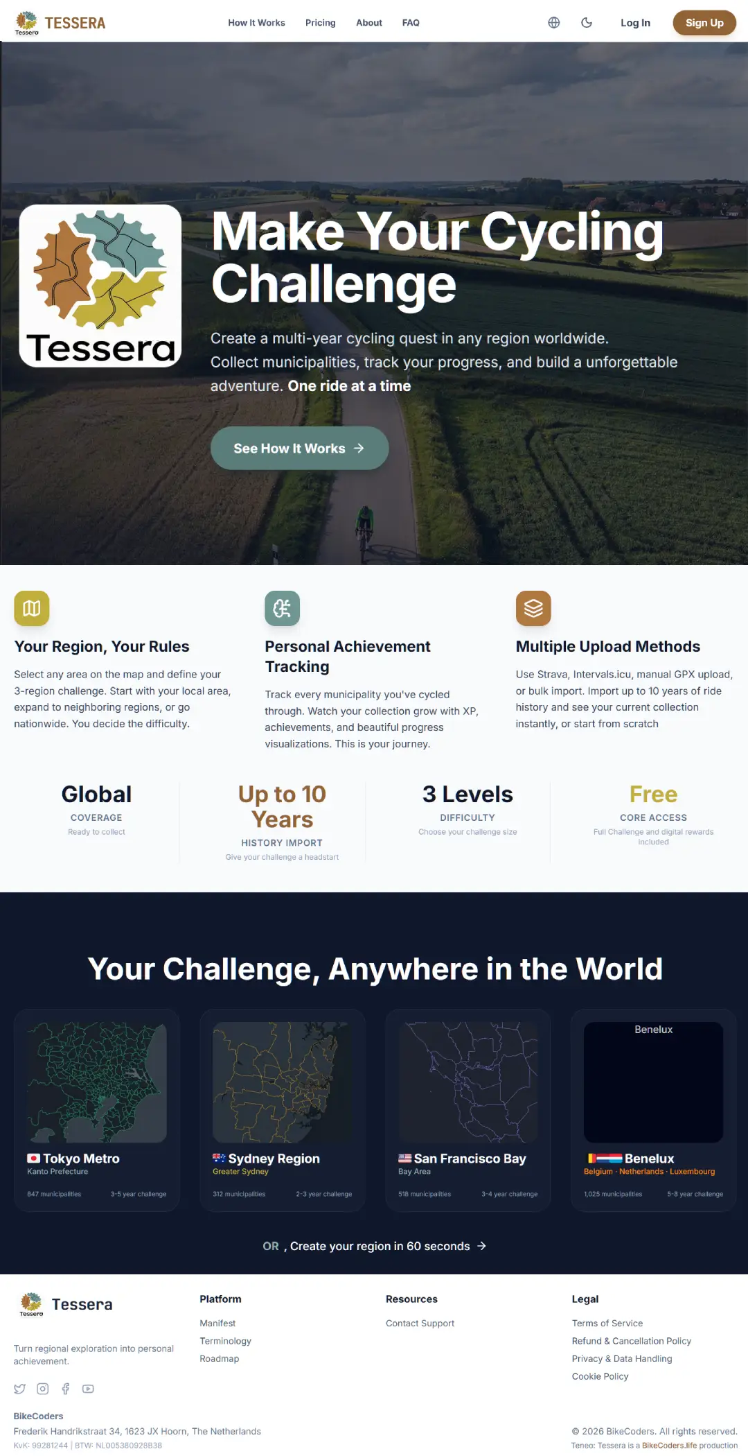 Tessera Cycling Challenge
                                 class=